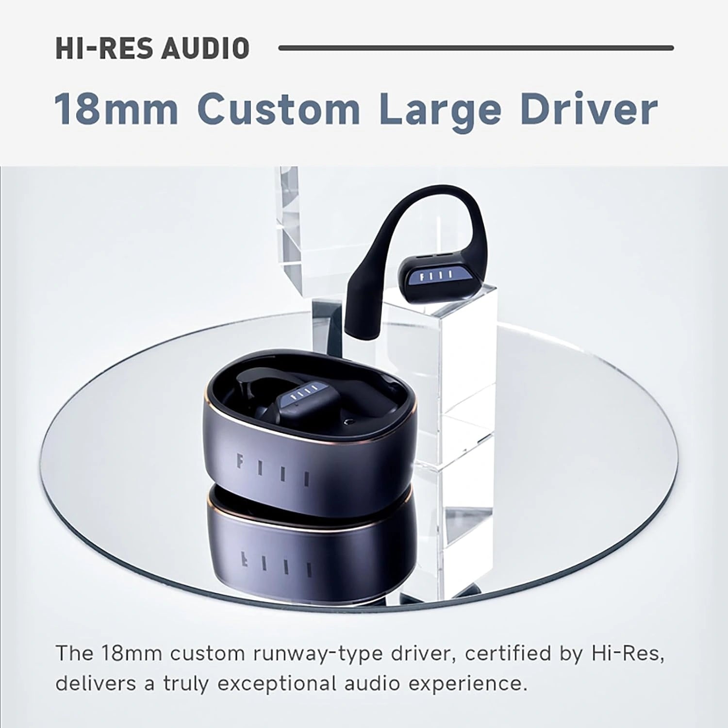 Fill GS Open Ear Earbuds Wireless Earbuds with LDAC for Hi-Res Audio