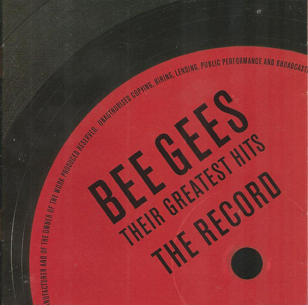 Bee Gees – Their Greatest Hits: The Record (Used) (Mint Condition)