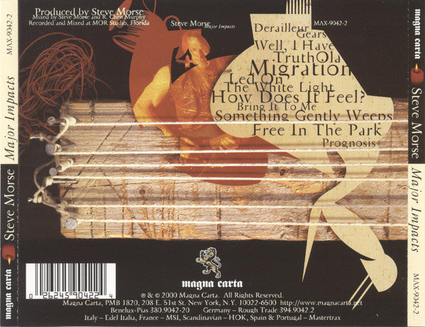 Steve Morse – Major Impacts (Used) (Mint Condition)