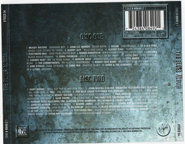 Various – The Blues Album 2 Discs (Used) (Mint Condition)